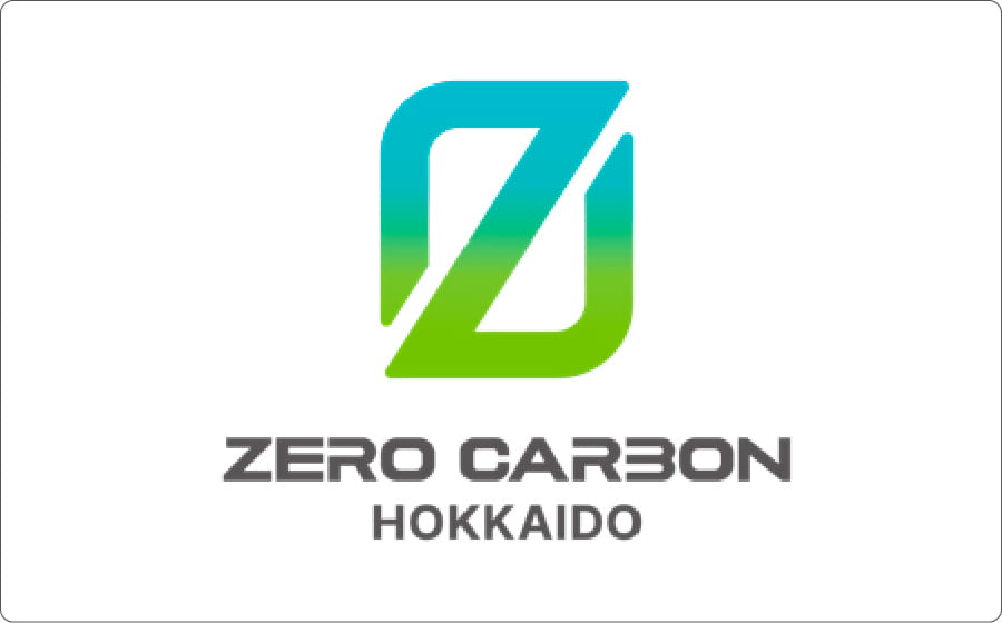 ZERO CARBON HOKKAIDO（ゼロカーボン北海道）のロゴマーク